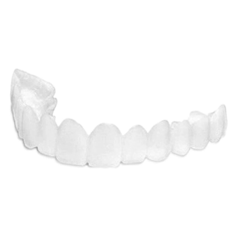 Искусственные брекеты для верхних зубов и нижних зубов, непористые брекеты, набор для отбеливания, силиконовые брекеты для искусственных зубов второго поколения, домашние брекеты