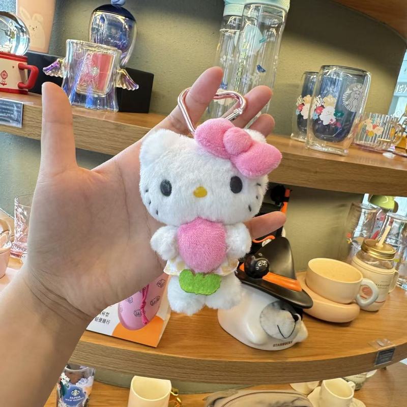 卡通动漫网红明星同款KT猫系列钥匙扣挂件女生背包饰品kt挂饰批发|undefined