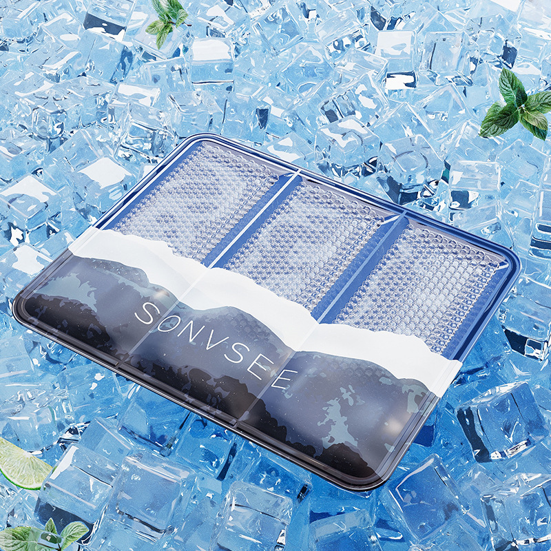 아이스비즈쿠션-마운틴블루