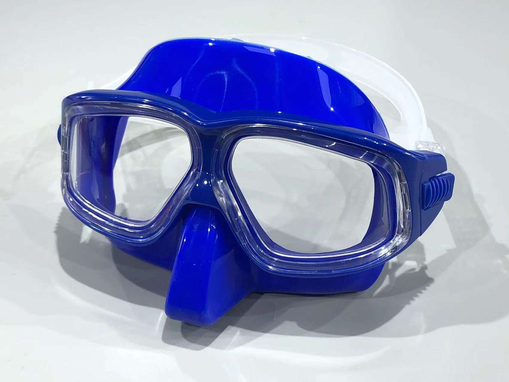 Ochelari de scufundare Ochelari de scufundare Ochelari de scufundare pentru apnee Câmp vizual larg Set de măști confortabile cu volum redus_voghion.com