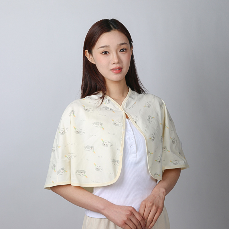 産婦月子ストール妊婦産後授乳防寒肩口マント式多機能オフィスマント|undefined