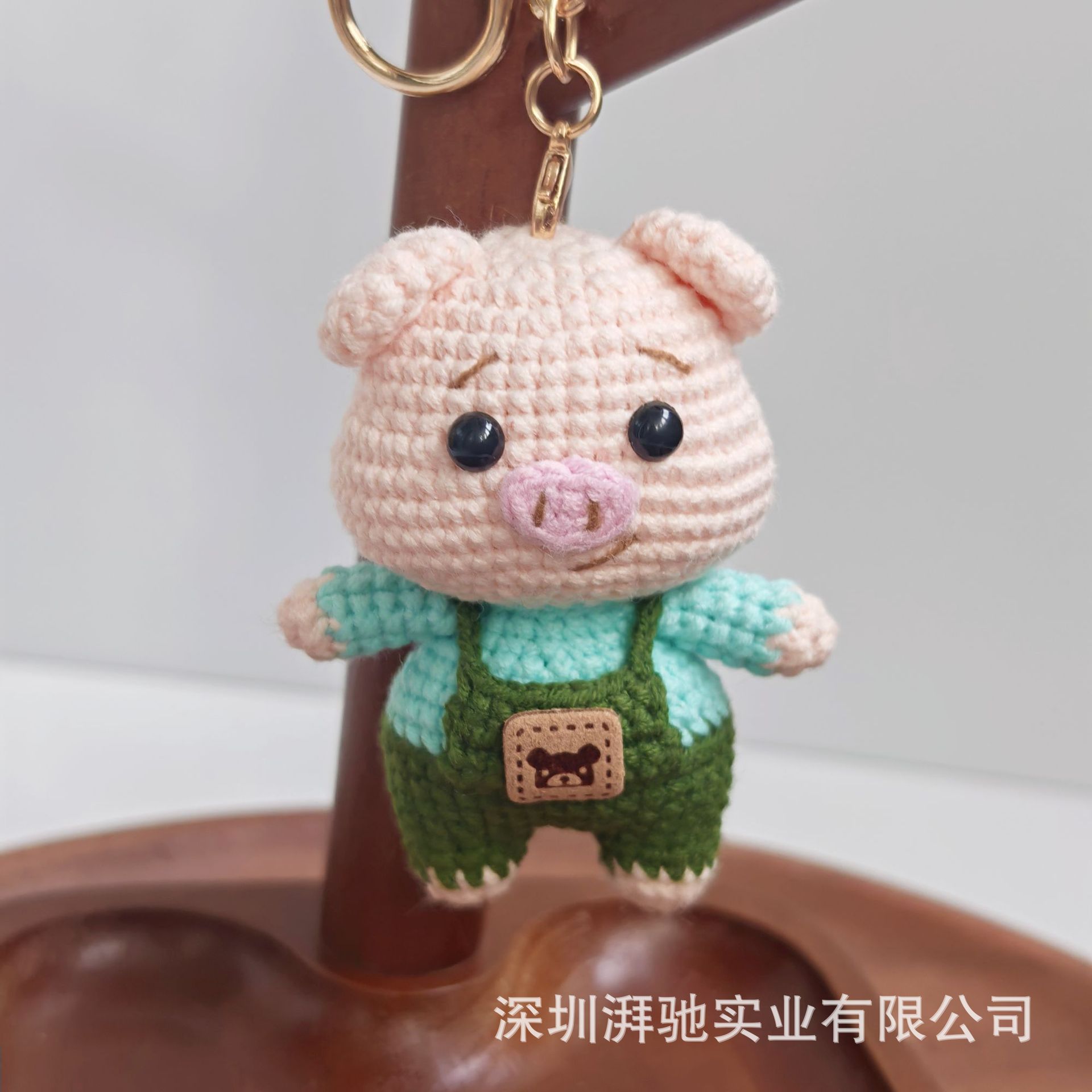 Colgantes de animales del zodiaco tejidos a mano, muñecos de lana hechos a crochet, accesorios decorativos para bolsos, regalos al por mayor y al detalle. image 35