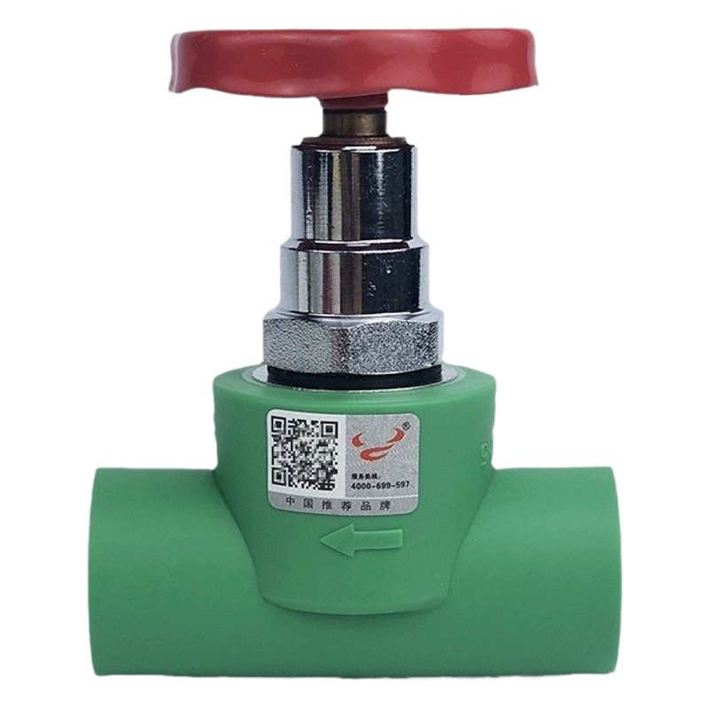 Jinniu PPR запорный клапан утолщенный 4 точки 20ppr главный клапан переключателя 6 точек 25 фитинги для водопроводных труб 1 дюйм 32 проект по благоустройству дома