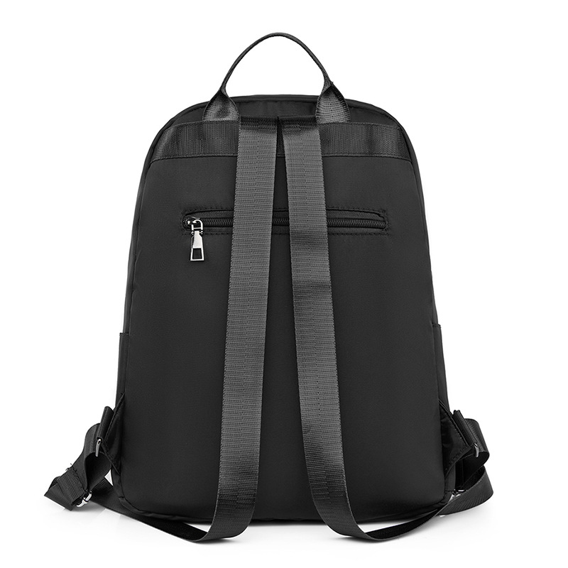 Mochila de tela Oxford para mujer 2023 nuevo estilo casual color sólido mochila para computadora de gran capacidad mochila de viaje al aire libre al por mayor