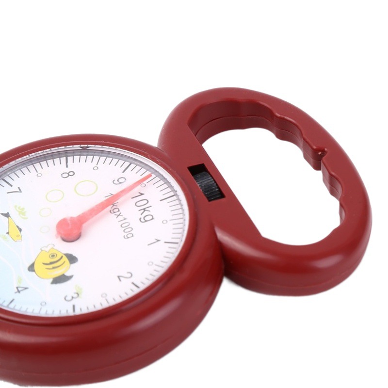 Escala de primavera portátil mini portátil hogar PEQUEÑA ESCALA escala ajustable Escala de primavera expreso pesaje escala portátil