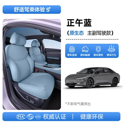 Seat cushion, seat cover Covers for All Seasons, Car Interior - upgraded-invisible-model-xpeng-m03-noon-blue-main-and-co-pilot-xpeng-m03-26-models