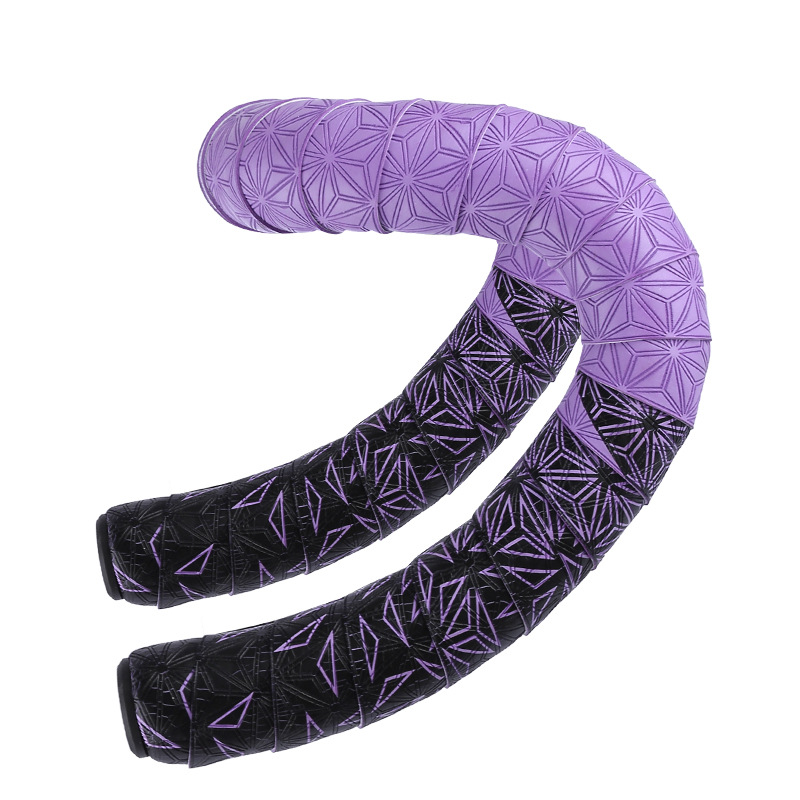 Mango de crisantemo YUUISD con bicicleta de carretera bicicleta cómodo amortiguador de silicona antideslizante que absorbe el sudor mango mosca muerta con doble coincidencia de color