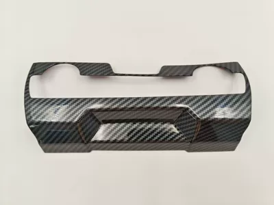 Car interior film | Fiber Pattern Interior Modification - 10th-generation-civic-center-console-air-conditioning-panel