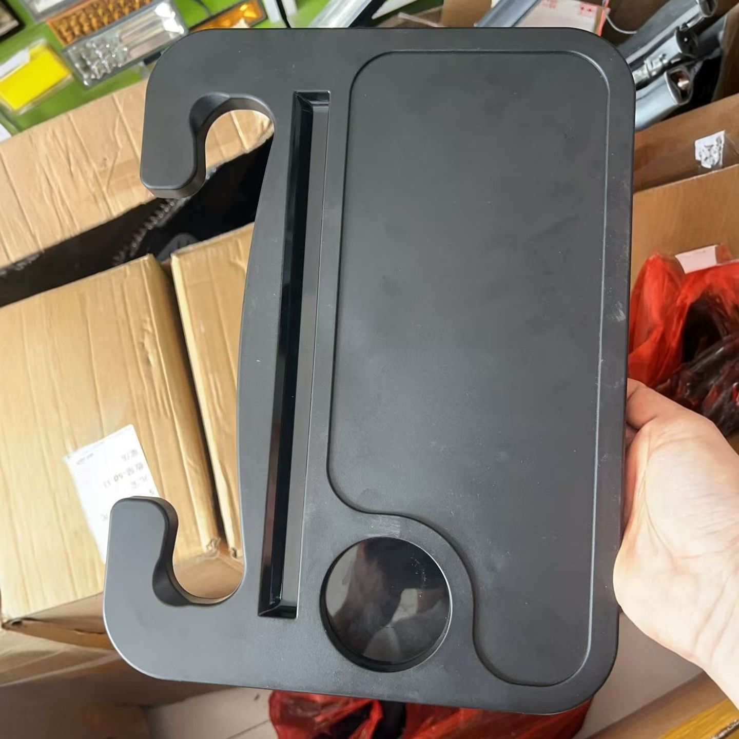 Car steering wheel table, in-car laptop stand, tablet table, in-car dining table, car tray