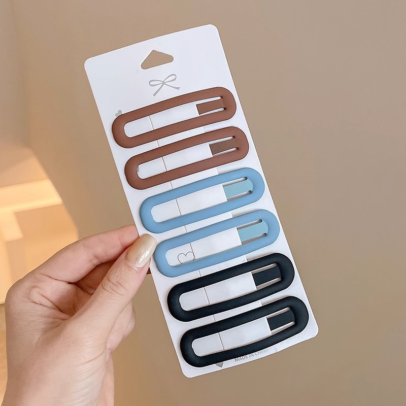 Pinza bb de color dopamina para niños cabello roto estrella de cinco puntas horquilla para niñas que no lastima el cabello, pinza para el cabello con flequillo para bebés, accesorios para el cabello lindos