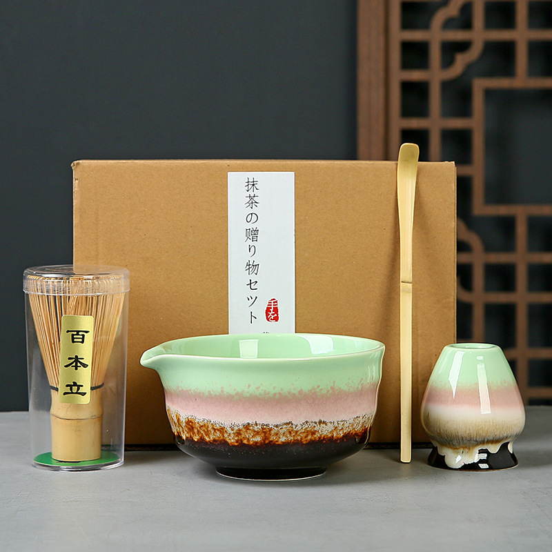 Cepillo de té de matcha de 100 centavos de matcha