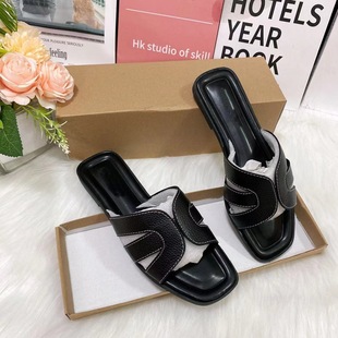 ���Hվ���N�W���¿�ƽ�׷��^��Ь�ճ��ٴ����e�⴩Ů��Ьsandals