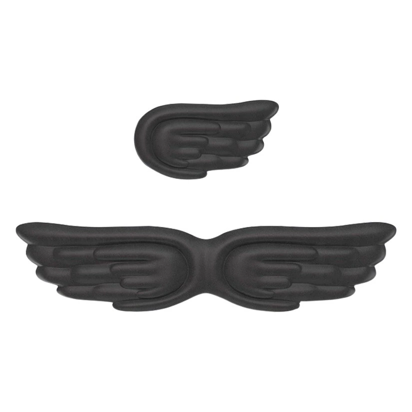 Милый держатель для клавиатуры с крыльями ангела, Настольный коврик, креативный офисный нескользящий Силиконовый Большой браслет, держатель для клавиатуры