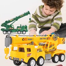 包邮儿童大号挖掘机吊车消防导弹惯性驱动工程玩具车男孩汽车模型