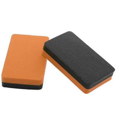 cloth 150g: Car cleaning tools - striped-square-mud-rub-orange