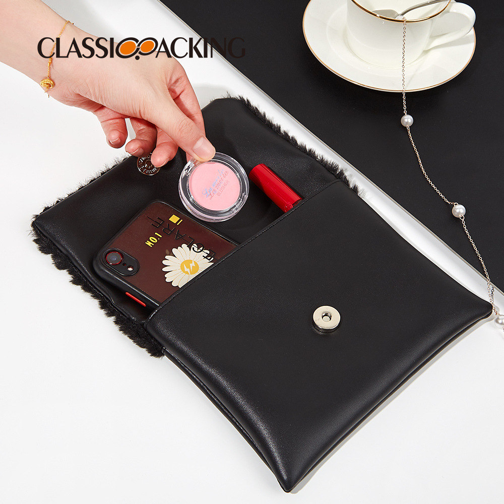 2022 color sólido embrague de las mujeres de gran capacidad elegante todo partido sobre bolsa multifuncional pu bolsa de almacenamiento de material