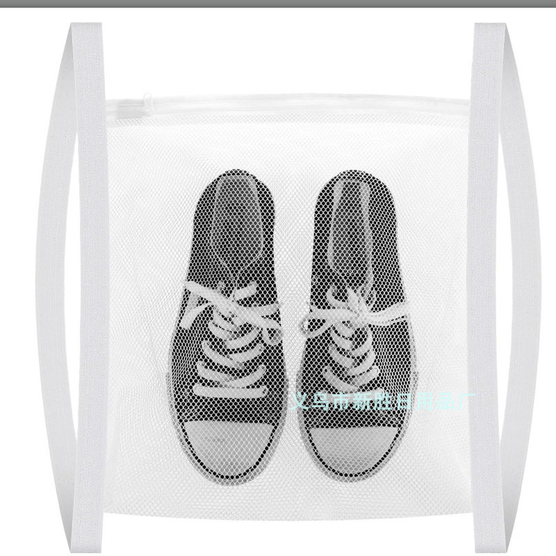 Amazon lavadora bolsa de lavado de zapatos bolsa de secado de zapatos bolsa de secado de zapatos bolsa de lavado de velcro autoadhesivo de pared bolsa de zapatos de limpieza en seco