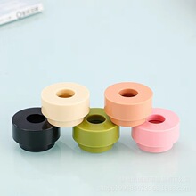 新款28牙圆形塑料盖多款可自定义颜色无火香薰空瓶盖子香薰瓶盖子