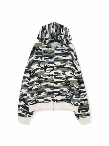 2026 Amazon Europe and America cross-border autumn and winter personality street retro leopard-print men and women hooded cardigan sweater sweater coat