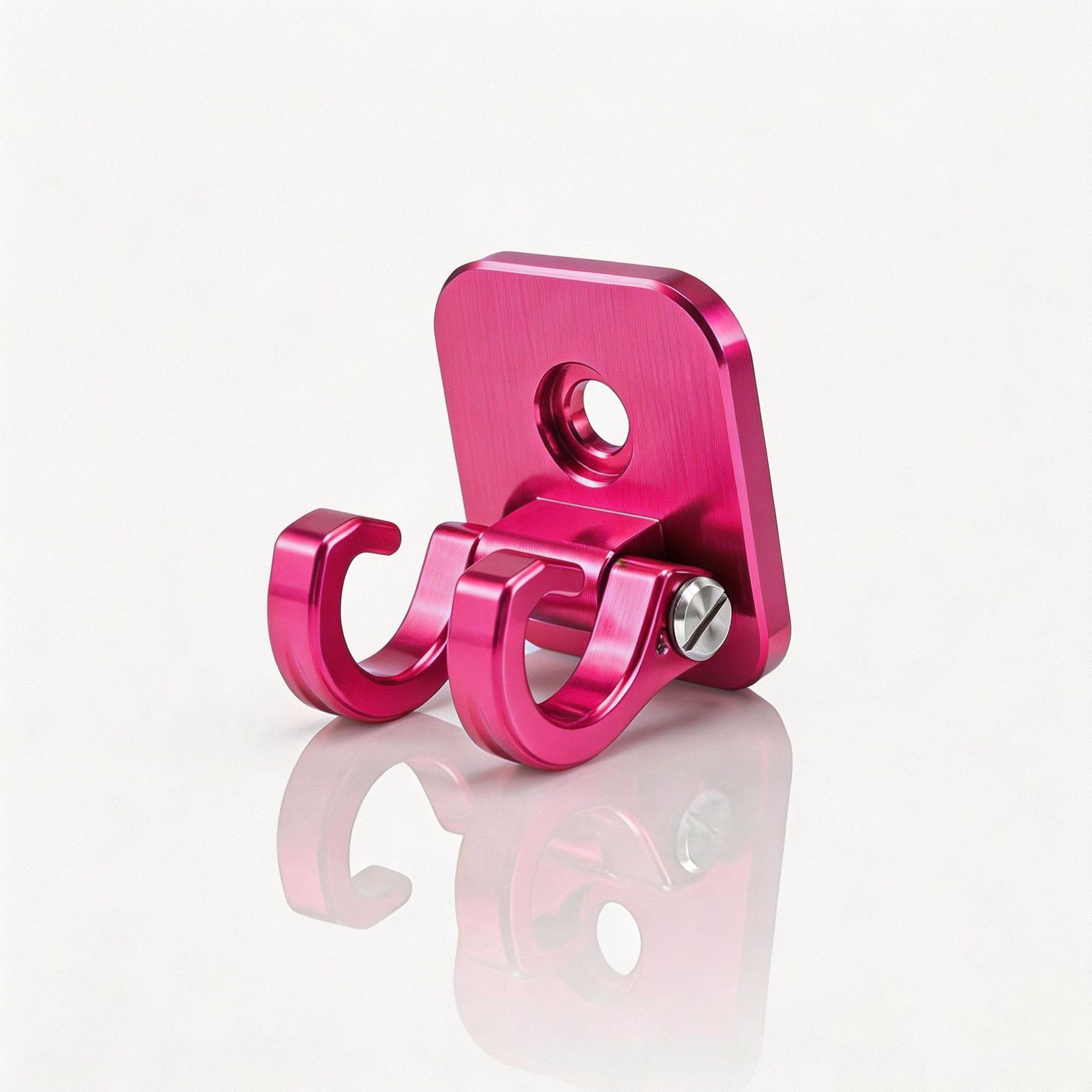 Motorcycle modification accessories, foldable storage rack for Honda and Vespa, double hook, made of CNC aluminum alloy, available in multiple colors