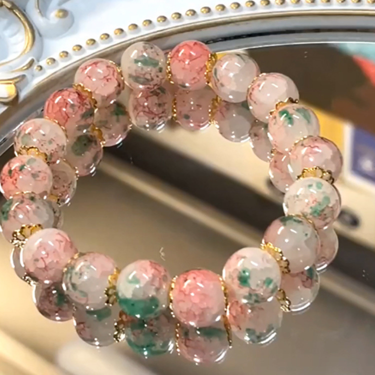 35 brazaletes - respetuosos con el medio ambiente - rojo - verde