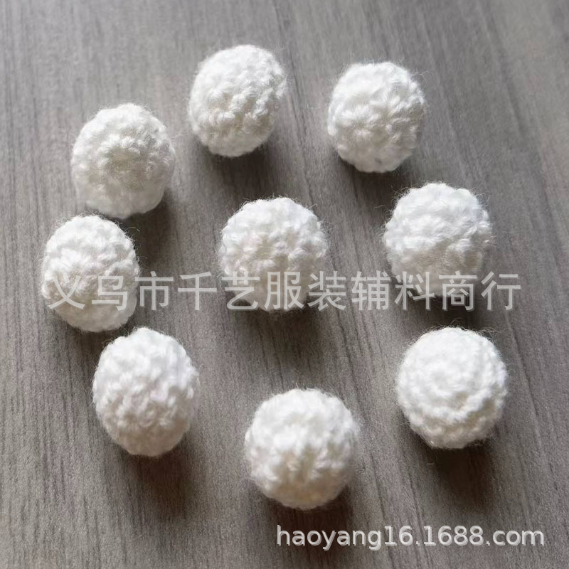 时尚毛衣外套衬衣手钩精品编织纽扣diy手工配件