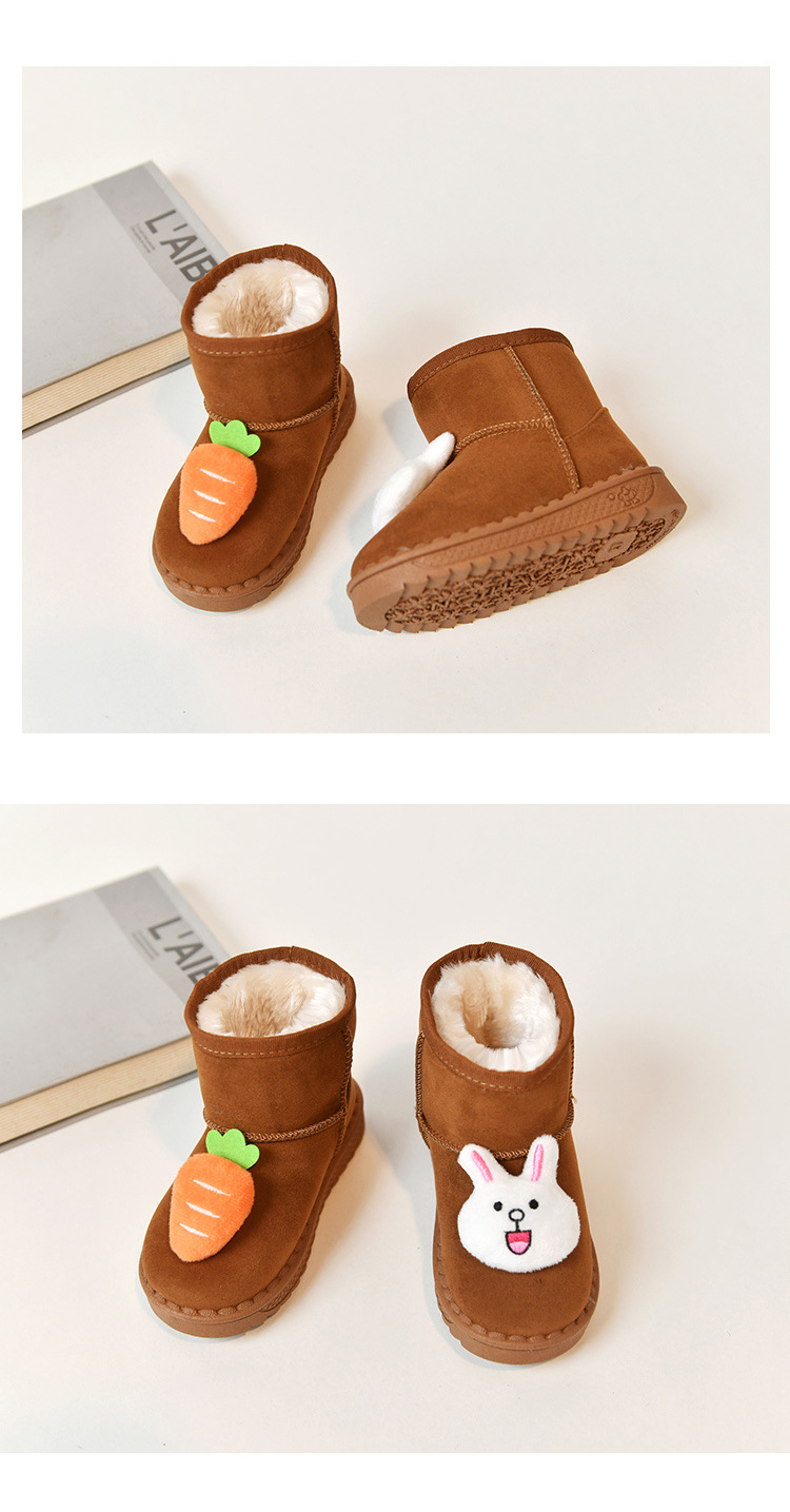 Botas de neve infantis para meninos e meninas botas de inverno_voghion.com
