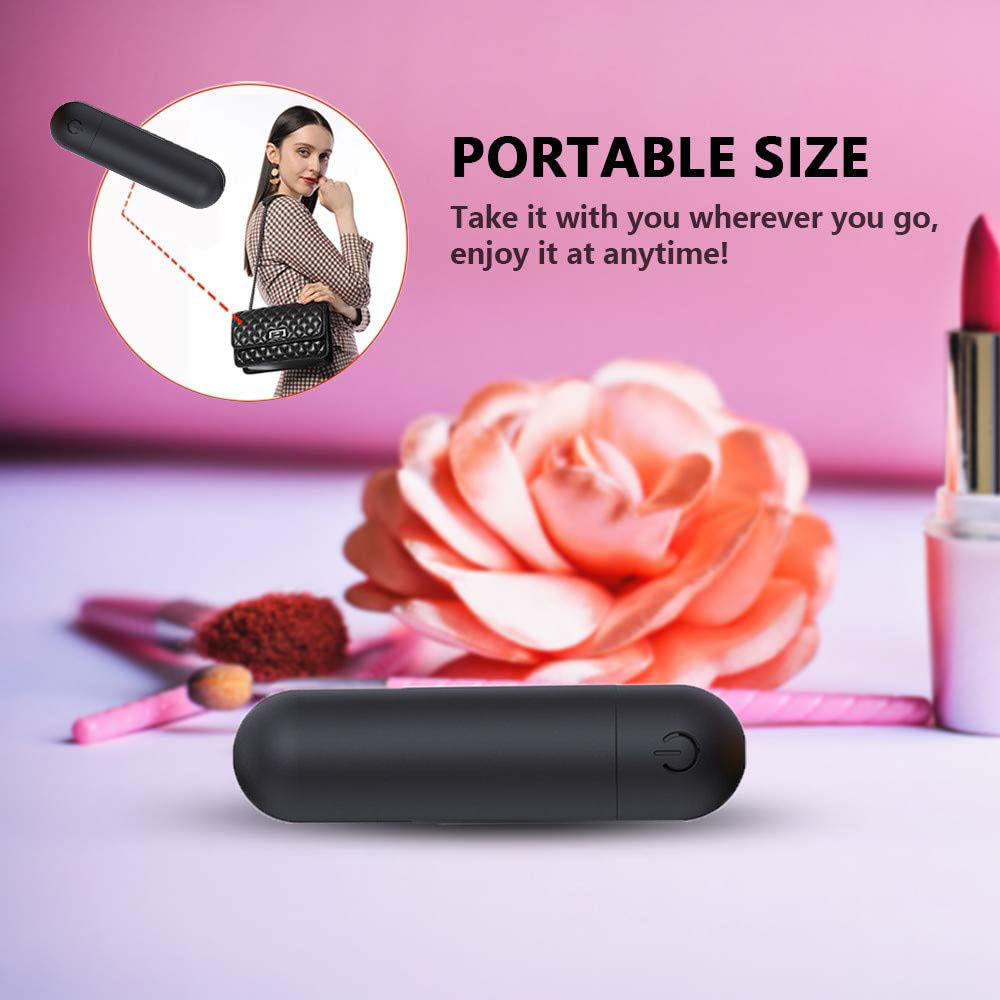 Mini bullet head climax jump egg 10 frequency female massager strong shock masturbator adult products_voghion.com