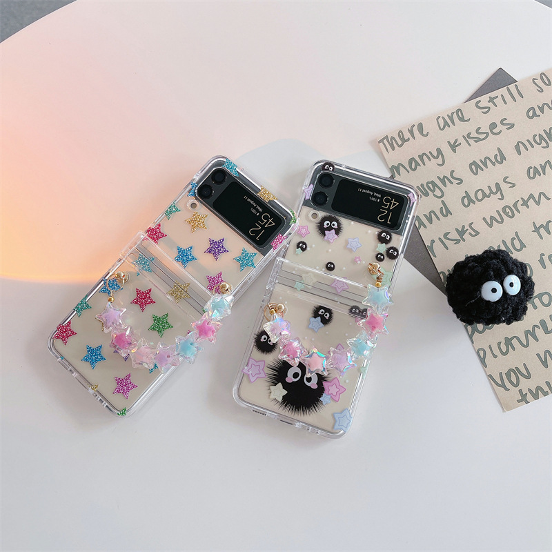 Samsung Zflip6 New Creative Personality Cartoon Galaxy for Samsung Zflip3/4/5 Folding Phone Case Samsung Zflip6 New Creative Personality Cartoon Galaxy for Samsung Zflip3/4/5 Folding Phone Case