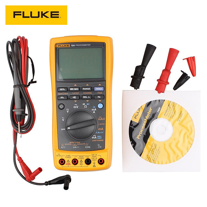 FLUKE福禄克F789高精度便携回路信号源Fluke 789过程万用表进程计