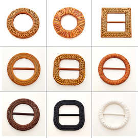 塑料三档扣厂家服装配件调节扣时尚连衣裙尼龙编织日字扣大衣腰扣