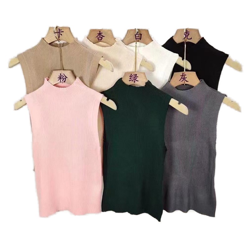 Solid color colored retro knitted sweater