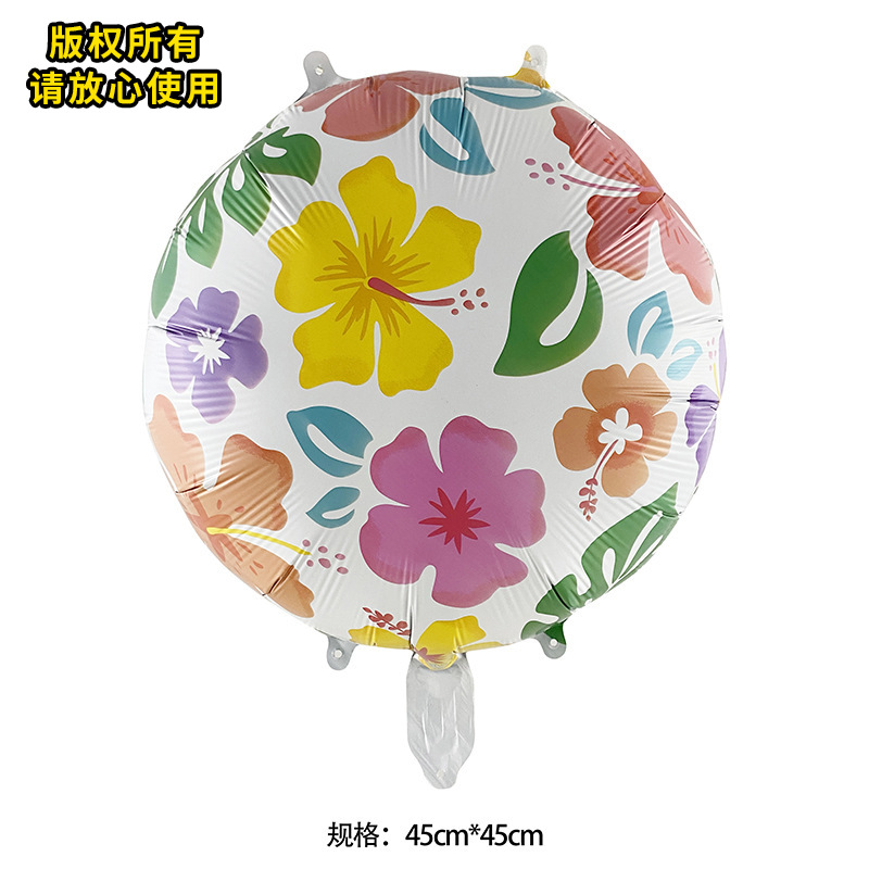 Globos de ramo del día de la madre transfronterizos Globos de película de aluminio en forma de cara sonriente Globos de ramo de mano Globos de flores en macetas