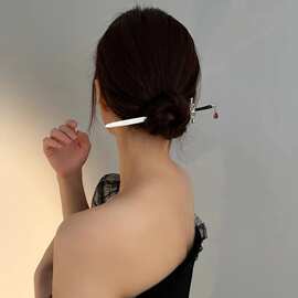 复古中式国潮个性宝剑发簪女简约头饰网红现代汉服后脑勺盘发发饰