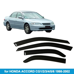 Suitable for Honda Accord Sedan 1998-2002 Rain Shield Side Window Deflector Rain Eyebrow Thickened