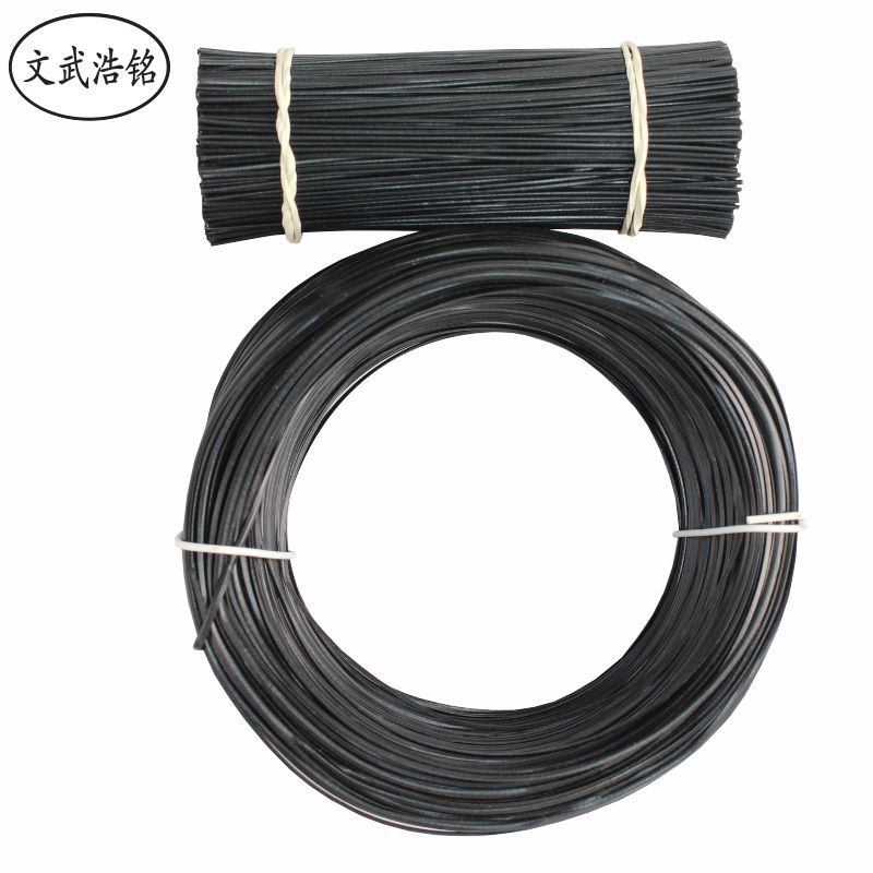 0.45圆电镀锌铁丝扎线五金电器配件扎丝捆扎纸卡产品铁扎带挂吊牌