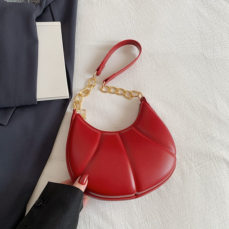 Bolsos tendencia femenina nuevo estilo 2025 primavera y verano todo-fósforo diseño de nicho textura popular de este año bolso pequeño de mensajero de axila