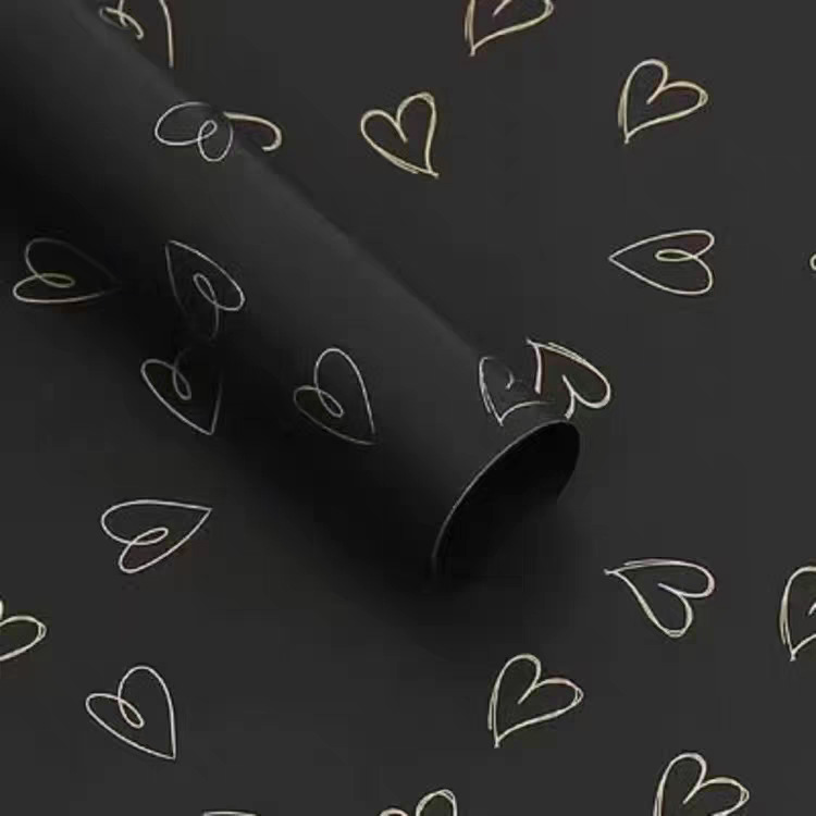 Lizhi Ran, amor impermeable, ramo, papel de embalaje, papel de embalaje, floristería, materiales de embalaje de flores