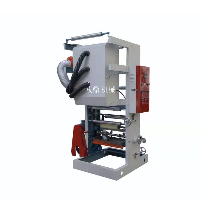 生产单色快递袋印刷机 吹膜连体单色 2色印刷设备 塑料膜印刷机械