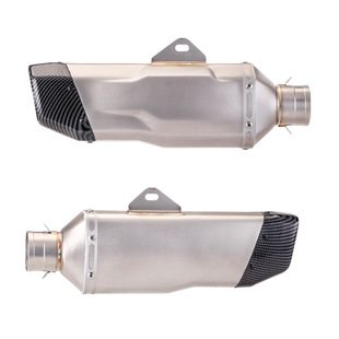 Motorcycle Exhaust Modification F850Gs Large Displacement Motorcycle Carbon Fiber Tail Pipe 790Adv Tail Section Exhaust Pipe K196