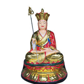 木雕佛像玻璃钢树脂佛像石雕佛像娑婆三圣佛像图片彩绘贴金