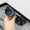 Brand sunglasses, retro fashionable trend glasses, 2021 collection, cat's eye, European style