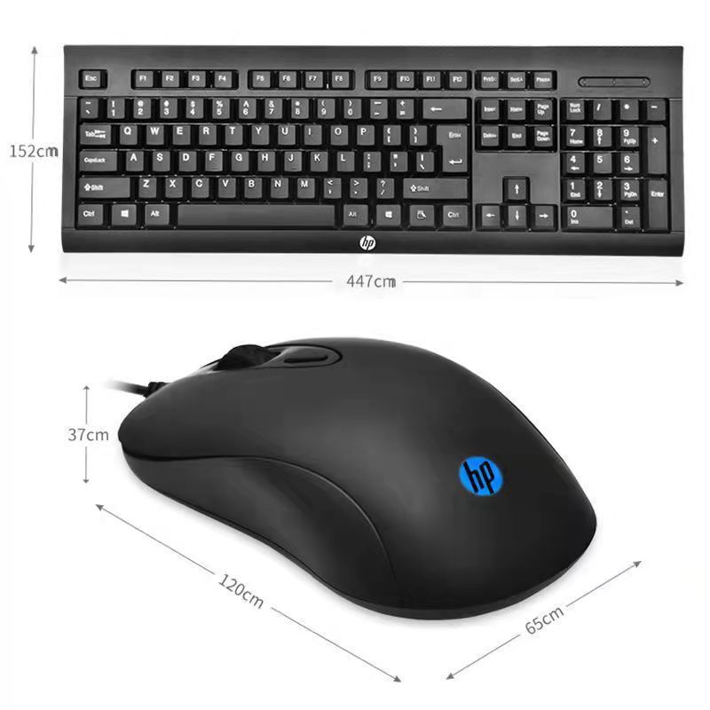 HP/HP KM100有線キーボードマウスセットノートパソコンゲームビジネスオフィス共通卸売り|undefined