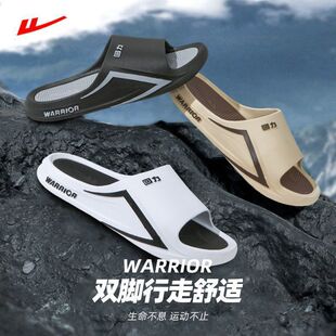 Huili slippers men's 2025 new home indoor non-slip non-smelly feet plus size outdoor sandals for men's summer