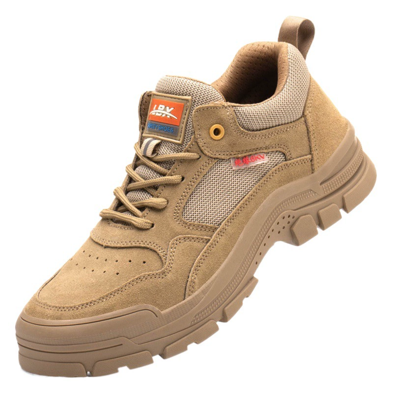 Обувь для охраны труда сварщика, защита от ожогов, износостойкий дышащий дезодорант, стальная головка национального стандарта, защита от ударов, защита от пирсинга, Рабочая защитная обувь из воловьей кожи