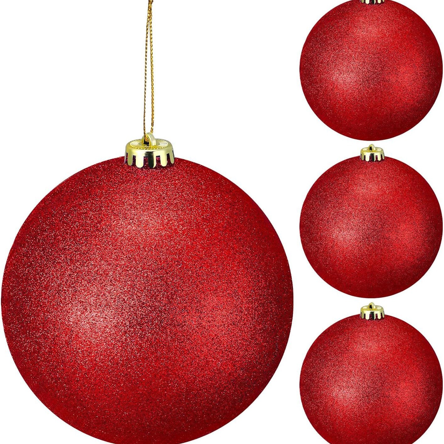 Gran bola de Navidad galvanizada polvo de pulverización de polvo de cebolla polvo brillante bola de decoración mate diámetro de bola de onda 3CM-60CM