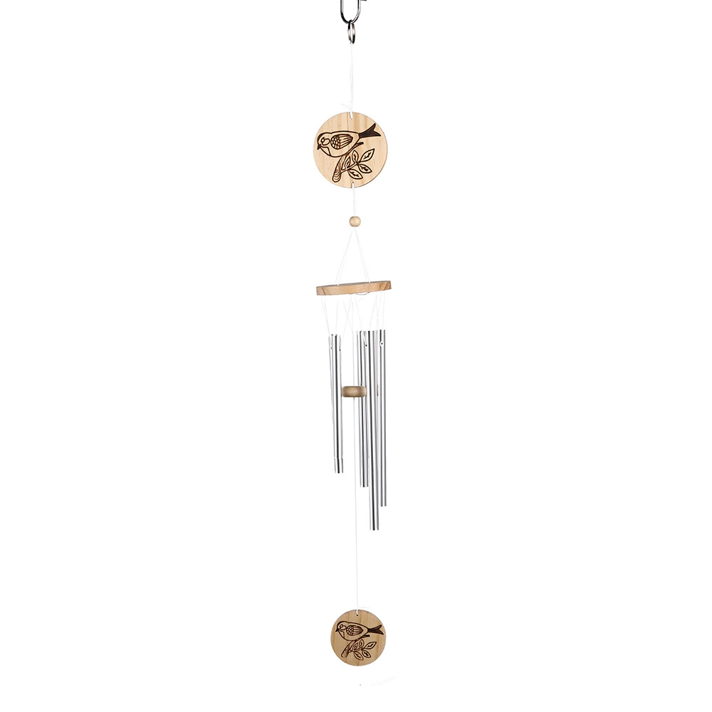 Simple solid wind chime hanging decoration B&B balcony window sill wind chime decoration creative home pendant balcony metal wind chime