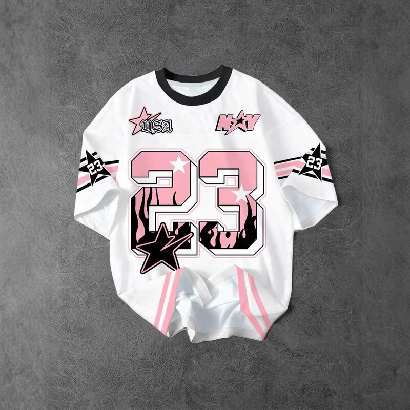 Personalized Street Style Baseball Uniform Elements Men's Short-Sleeved T-Shirt for Everyday Wear Personalized Street Style Baseball Uniform Elements Men's Short-Sleeved T-Shirt for Everyday Wear