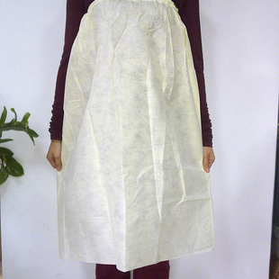 Non-woven Disposable Beauty Apron Nonwoven Disposable Beauty Salon Apron