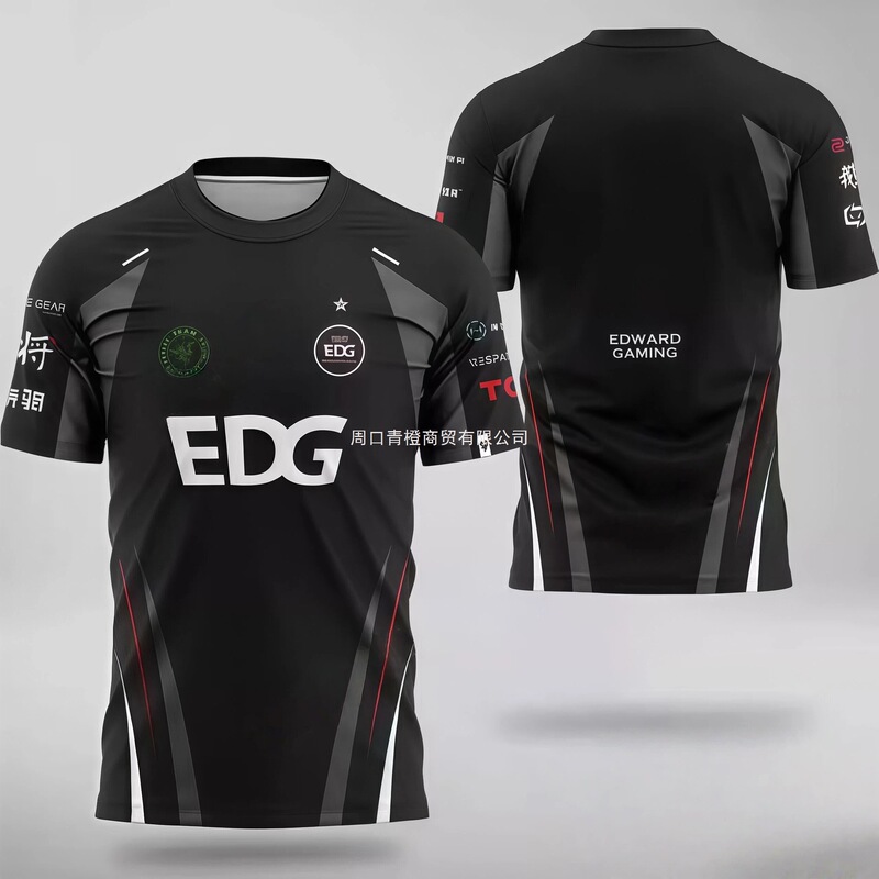 Edg Short-Sleeved T-Shirt 2026 Championship E-Sports Uniform Valorant Fashion Comfortable Zmjjkk Team Uniform Edg Short-Sleeved T-Shirt 2026 Championship E-Sports Uniform Valorant Fashion Comfortable Zmjjkk Team Uniform